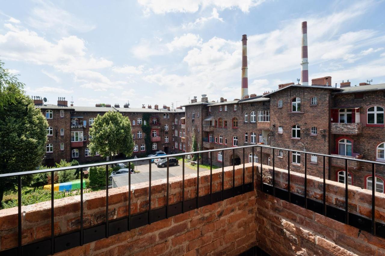 Kolorowy Apartament A9 Katowice Nikiszowiec Exterior foto